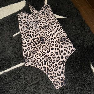 Mikoh Leopard/cheetah one piece swimsuit